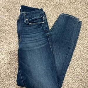 Good American Dark Blue Skinny Leg Jeans